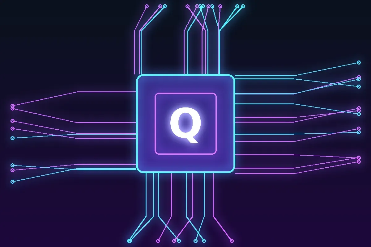 Glowing quantum processor